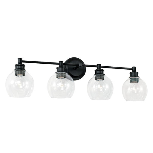 Capital Lighting Mid Century Vanity, Clear