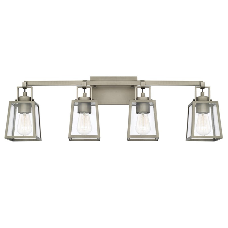 Capital Lighting Kenner Vanity, Antique Nickel