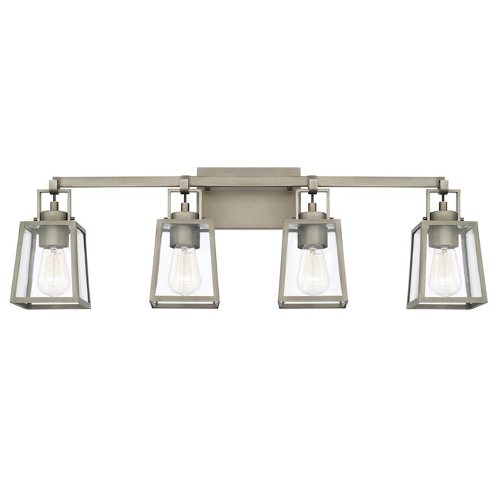 Capital Lighting Kenner Vanity, Antique Nickel