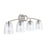 Capital Lighting Oran Vanity, Antique Silver/Clear Seeded