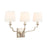 Capital Lighting Ophelia 3-Light Vanity, Winter Gold