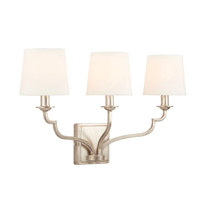 Capital Lighting Ophelia 3-Light Vanity, Winter Gold