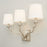 Capital Lighting Ophelia 3-Light Vanity, Winter Gold