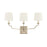 Capital Lighting Ophelia 3-Light Vanity, Winter Gold