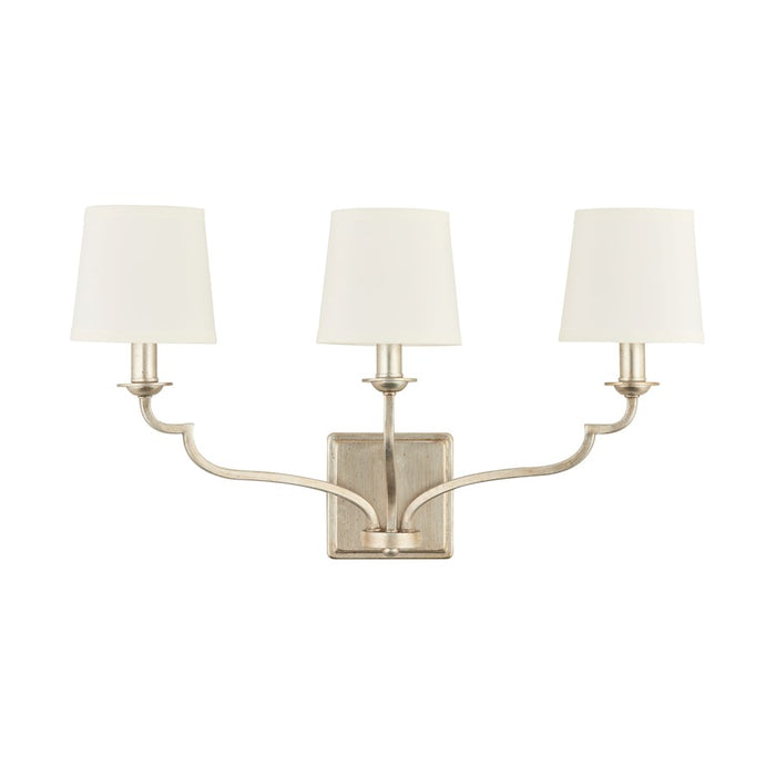 Capital Lighting Ophelia 3-Light Vanity, Winter Gold