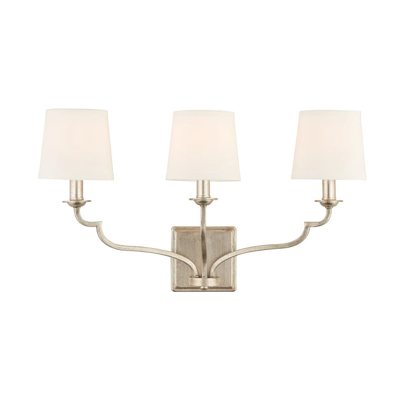 Capital Lighting Ophelia 3-Light Vanity, Winter Gold