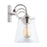 Capital Lighting Vanity, Clear Seeded