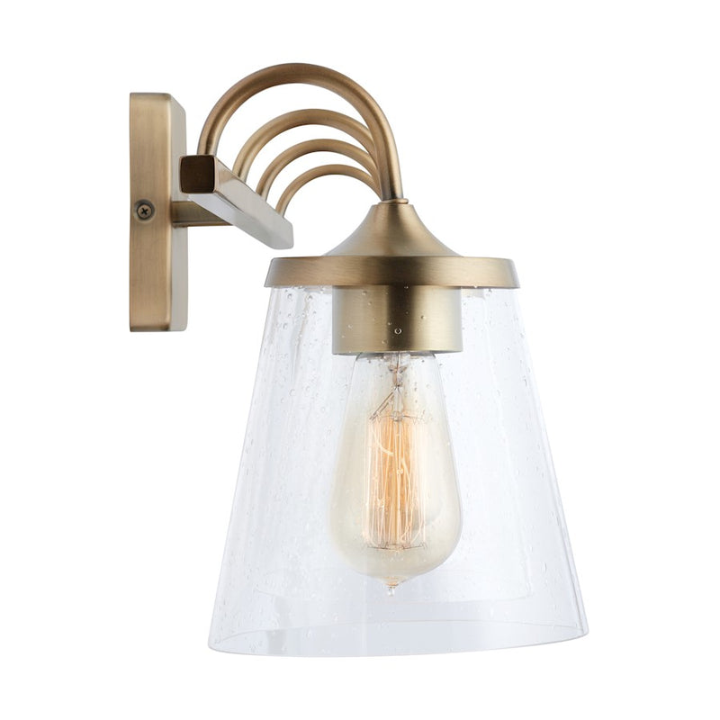 Capital Lighting Vanity, Clear Seeded