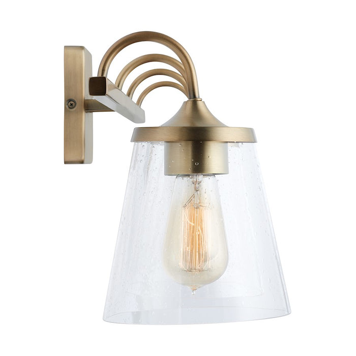 Capital Lighting Vanity, Clear Seeded