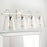 Capital Lighting Vanity, Clear Seeded