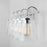 Capital Lighting Vanity, Clear Seeded
