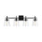 Capital Lighting Vanity, Clear Seeded