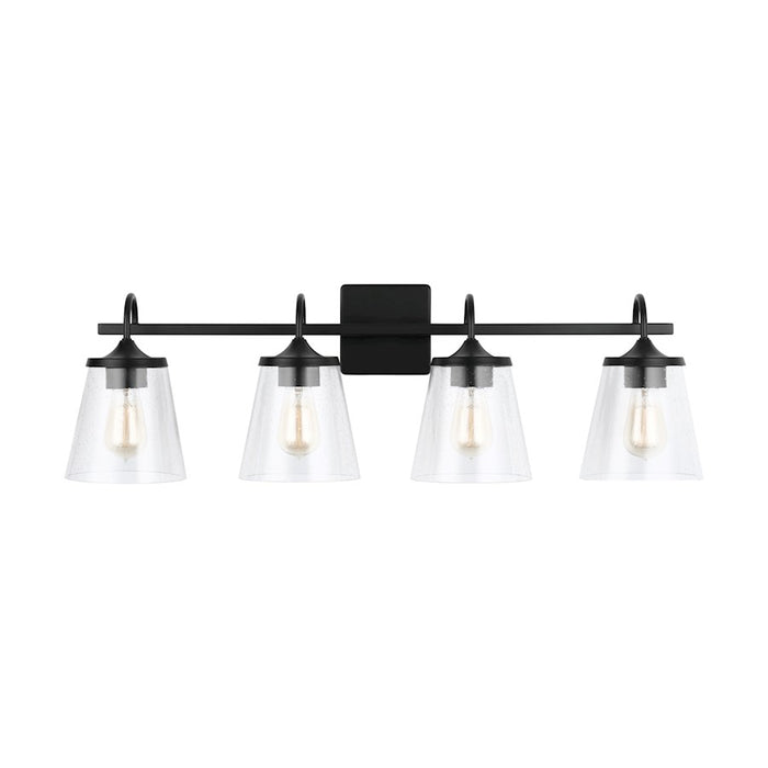 Capital Lighting Vanity, Clear Seeded