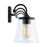 Capital Lighting Vanity, Clear Seeded