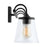 Capital Lighting Vanity, Clear Seeded