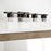 Capital Lighting Vanity, Oil Rubbed Bronze/Clear Seeded