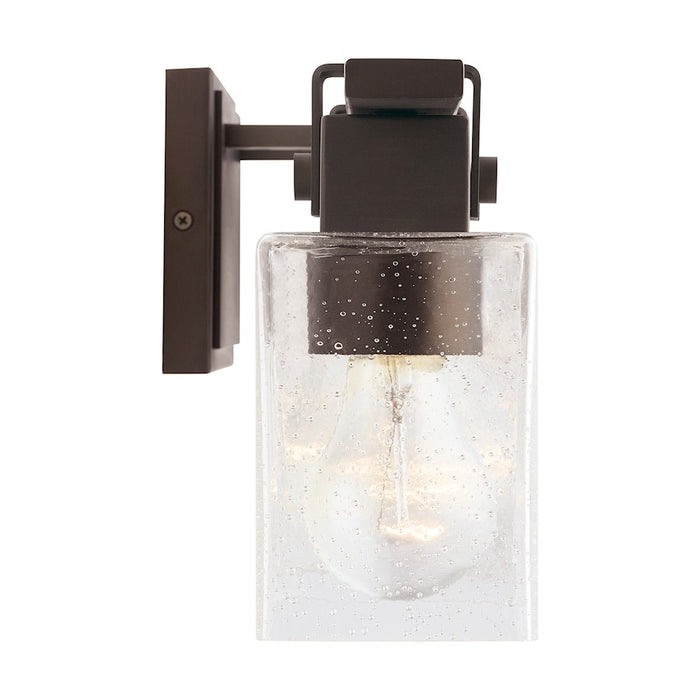 Capital Lighting Vanity, Oil Rubbed Bronze/Clear Seeded