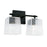 Capital Lighting Lexi Vanity, Clear Fluted
