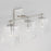 Capital Lighting Lexi Vanity, Clear Fluted