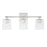 Capital Lighting Lexi Vanity, Clear Fluted