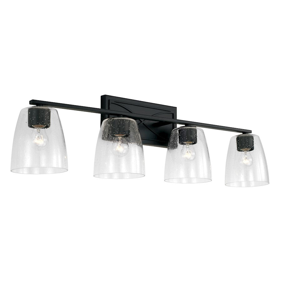 Capital Lighting Sylvia Vanity, Clear