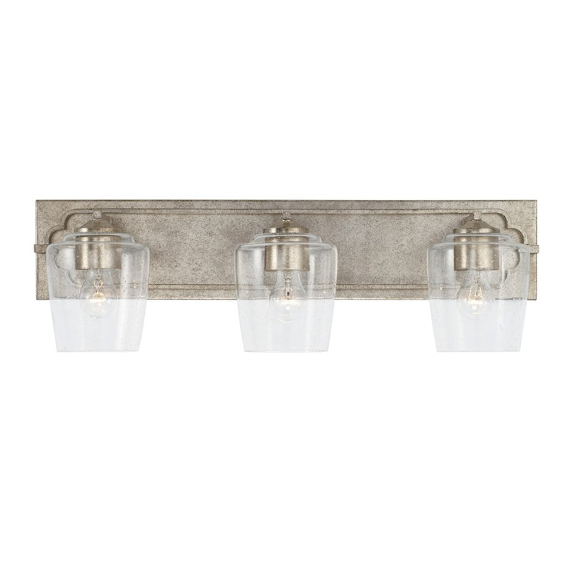Capital Lighting Merrick Vanity, Clear