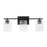 Capital Lighting Burke Vanity, Clear Honeycomb