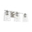 Capital Lighting Burke Vanity, Clear Honeycomb