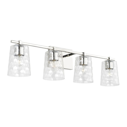 Capital Lighting Burke Vanity, Clear Honeycomb