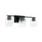 Capital Lighting Lucas 3 Light Vanity, Wavy Embossed
