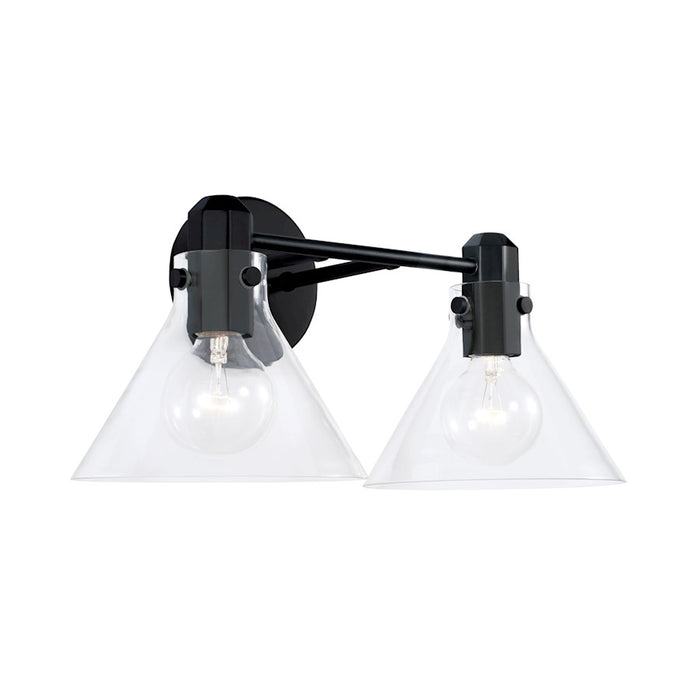 Capital Lighting Greer 2 Light Vanity, Clear