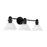 Capital Lighting Greer 3 Light Vanity, Clear