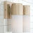 Capital Lighting Sutton 2 Light Vanity, Soft Gold/Soft White