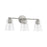 Capital Lighting Baker 3 Light Vanity, Clear Seeded