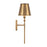 Capital Lighting Whitney 3 Light Vanity, Brass/White