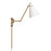 Capital Lighting Bradley 3 Light Vanity, Aged Brass