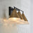Capital Lighting Avant 3 Light Vanity, Brass/Black/Frosted