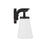 Homeplace Lighting Drake 3Lt Vanity, Matte Black/Soft White Glass