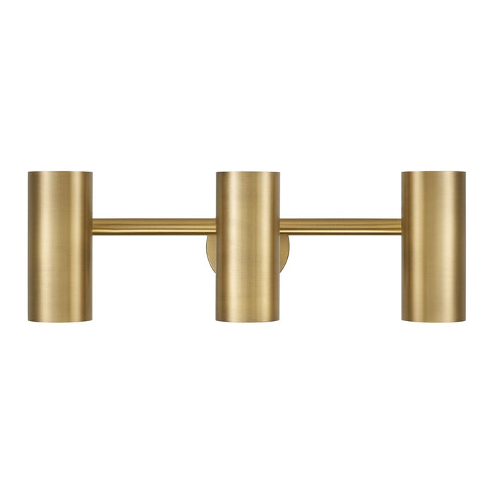 Capital Lighting Robbie 3 Light Vanity, Aged Brass