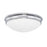 Capital Lighting Flush Mount, Chrome