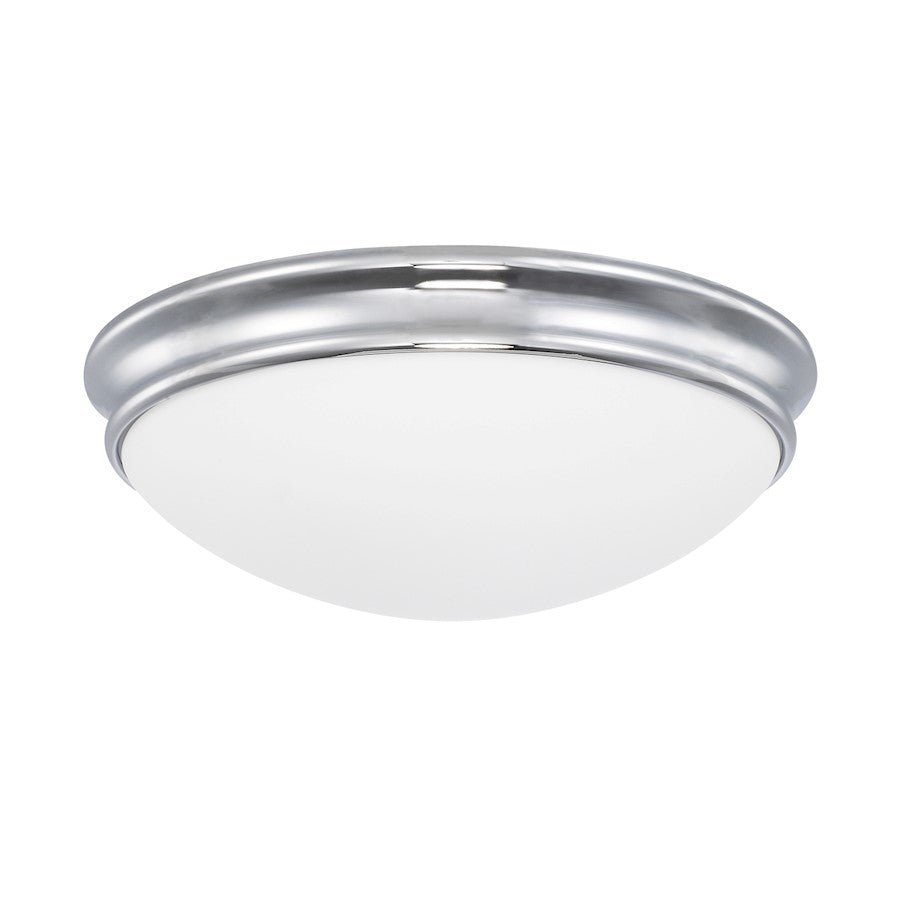 Capital Lighting Flush Mount, Chrome