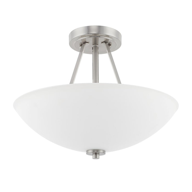 HomePlace by Capital Lighting 2 Light Semi-Flush