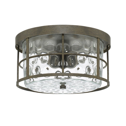Capital Lighting Bristol 2 Light Flush Mount, Farm House