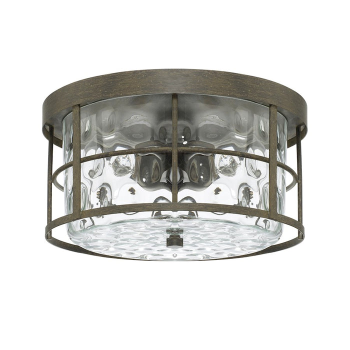 Capital Lighting Bristol 2 Light Flush Mount, Farm House