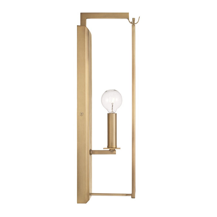 Capital Lighting Rylann 3 Light Flush Mount, Brass
