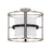 Capital Lighting Tux 4 Light Semi-Flush Dual Mount, Black Tie