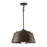 Capital Lighting Tybee 1 Light Semi-Flush Mount, Nordic Grey