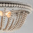 Capital Lighting Kayla 2 Light Semi-Flush Mount, Mystic Sand