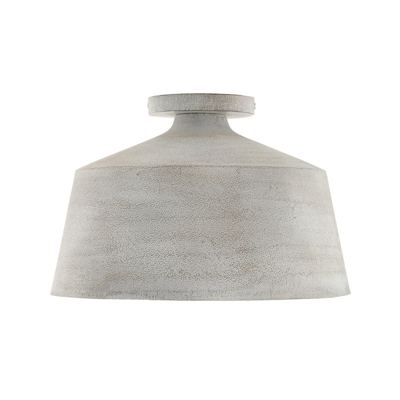 Capital Lighting Quarry 1Lt Semi Flush, Stucco
