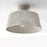 Capital Lighting Quarry 1Lt Semi Flush, Stucco